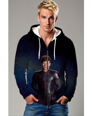 The Druig Zip-Up Hoodie brings the power of Druig to your wardrobe