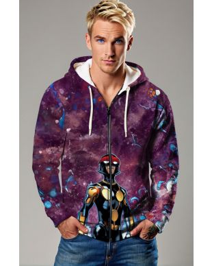 Sam Alexander Zip-Up Hoodie – Nova