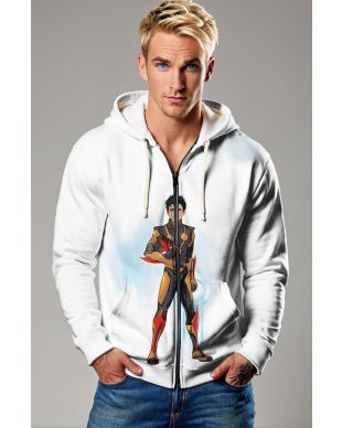 Sam Alexander Zip-Up Hoodie – Nova Experience the cosmic power