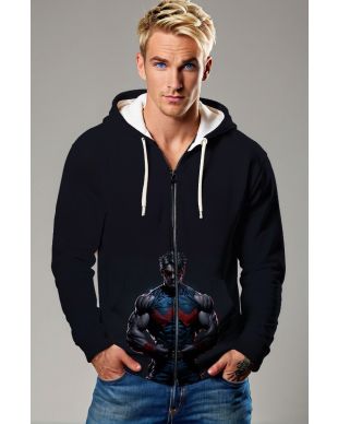 Simon Williams Zip-Up Hoodie – Wonder Man